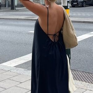 Djerf Avenue Breezy Dress Black